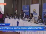 Alcalde de Áncash solicita apoyo para ejecutar obras en beneficio de la población