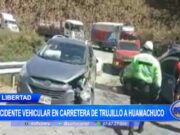 Choque en Carretera Trujillo-Huamachuco Deja Nueve Heridos