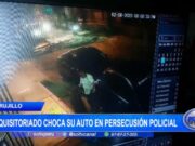Persecución y accidente: Conductor prófugo arrestado tras intensa huida en avenida Túpac Amaru