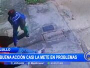 Trabajadora de Segat Encuentra Celular y Retorna a Dueño Dormido