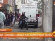 Drama nocturno en Santa Isabel: Asesinato a balazos desde segunda planta de vivienda