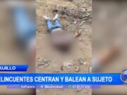 Centran y Balean a Sujeto en El Milagro, ¿Venganza de la Banda Criminal?