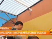 PNP de Cajamarca Provee Soporte Técnico para Cámaras de Seguridad en Colegios