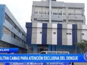Habilitan camas para atención exclusiva del dengue