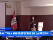 Subprefectos de la región reciben capacitación para fortalecer su rol en el servicio a los ciudadanos