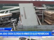 San Judas Tadeo Exige Armado de Aulas Prefabricadas – ¡Riesgo Inminente!