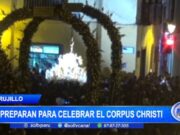 Miles de Fieles Preparándose para la Celebración de Corpus Christi en Trujillo