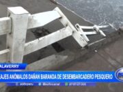 Oleajes Anómalos Colapsan Desembarcadero Pesquero de Salaverry: Pescadores y Embarcaciones Afectados