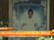 Despedida conmovedora a escolar víctima de dengue en Trujillo: la educación en luto