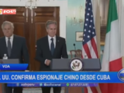 EE.UU. confirma espionaje chino desde Cuba