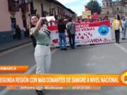 Cajamarca lidera donación de sangre a nivel nacional con más de 2 mil unidades recolectadas