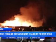 Incendio Voraz Devasta Tres Hogares en Paita, Familias Pierden Todo
