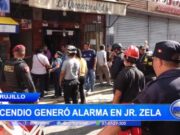 Incendio en Centro de Trujillo Pone en Alerta la Seguridad del Jirón Zela