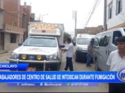 Intoxicación de Trabajadores en Fumigación del Centro de Salud de La Victoria