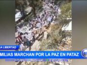 Miles Marchan en Pataz Exigiendo Paz Frente al Incremento de Delincuencia