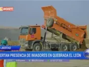 La Libertad: alertan presencia de invasores en quebrada El León