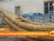 Patacho listo para que San Pedro derrame sus bendiciones