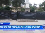 Demoras en Remodelación de Plaza de Armas de Piura Causan Malestar