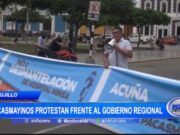 Pacasmayinos Protestan por Agua Sucia y Servicios de Salud Inadecuados