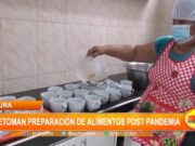 Reanudan Preparación y Consumo de Alimentos en Escuelas Públicas del Perú Post Pandemia