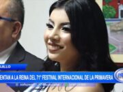 Anabell Maza Escobal, Reina del 71° Festival Internacional de la Primavera en Trujillo