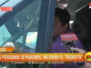 Trujillo: «Los peruanos sí podemos mejorar el tránsito»