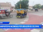 Transportistas de Piura Inconformes por Nueva Ciclovía