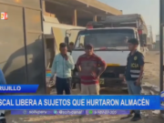 Fiscal libera sorprendentemente a sujetos que hurtaron almacén en Trujillo