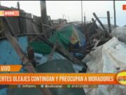 Trujillo: fuertes oleajes continúan y preocupan a moradores
