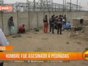 Trujillo: hombre fue asesinado a pedradas