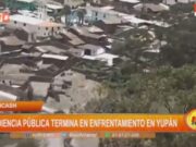 Áncash: enfrentamiento en audiencia pública en Yupán, deja municipalidad tomada
