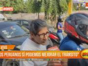 «Los peruanos sí podemos mejorar el tránsito»