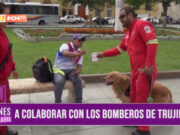 A colaborar con los bomberos de Trujillo