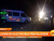 Trujillo: balacera en colectivo deja tres fallecidos