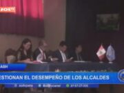 Áncash: cuestionan el desempeño de los alcaldes