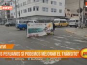Policía de Tránsito en acción en avenidas de Trujillo