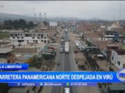 Contingente policial y militar asegura la Panamericana Norte en Virú