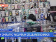 Operativo policial en Cajamarca recupera 15 celulares robados