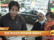 Trujillo: Bebé necesita operación urgente para tratar hidronefrosis severa
