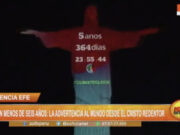 Faltan menos de seis años la advertencia al mundo desde el Cristo Redentor
