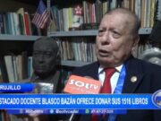 Destacado docente Blasco Bazán ofrece donar sus 1516 libros