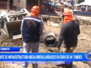 Tumbes: gerente de Infraestructura niega irregularidades en Av. Tumbes