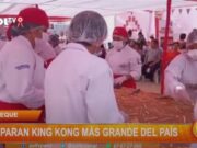 Lambayeque: preparan king kong más grande del país