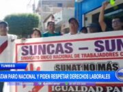 Trabajadores de la SUNAT y Aduanas paralizan labores exigiendo igualdad de derechos laborales