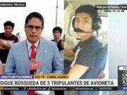 Trujillo: sigue búsqueda de tres tripulantes de avioneta que cayó en mar de Huanchaco