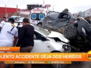Accidente Grave en Trujillo: Imprudencia y Alcohol Dejan Dos Heridos