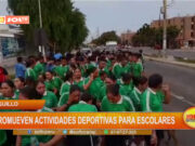 Trujillo: promueven actividades deportivas para escolares