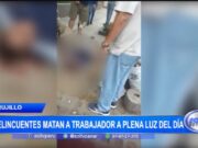 Trabajador Asesinado a Plena Luz del Día en Trujillo por Desconocidos