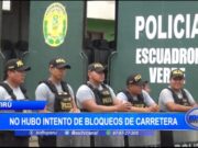 Virú: no hubo intento de bloqueos de carretera