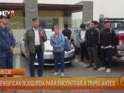 Trujillo: intensifican búsqueda para encontrar a tripulantes